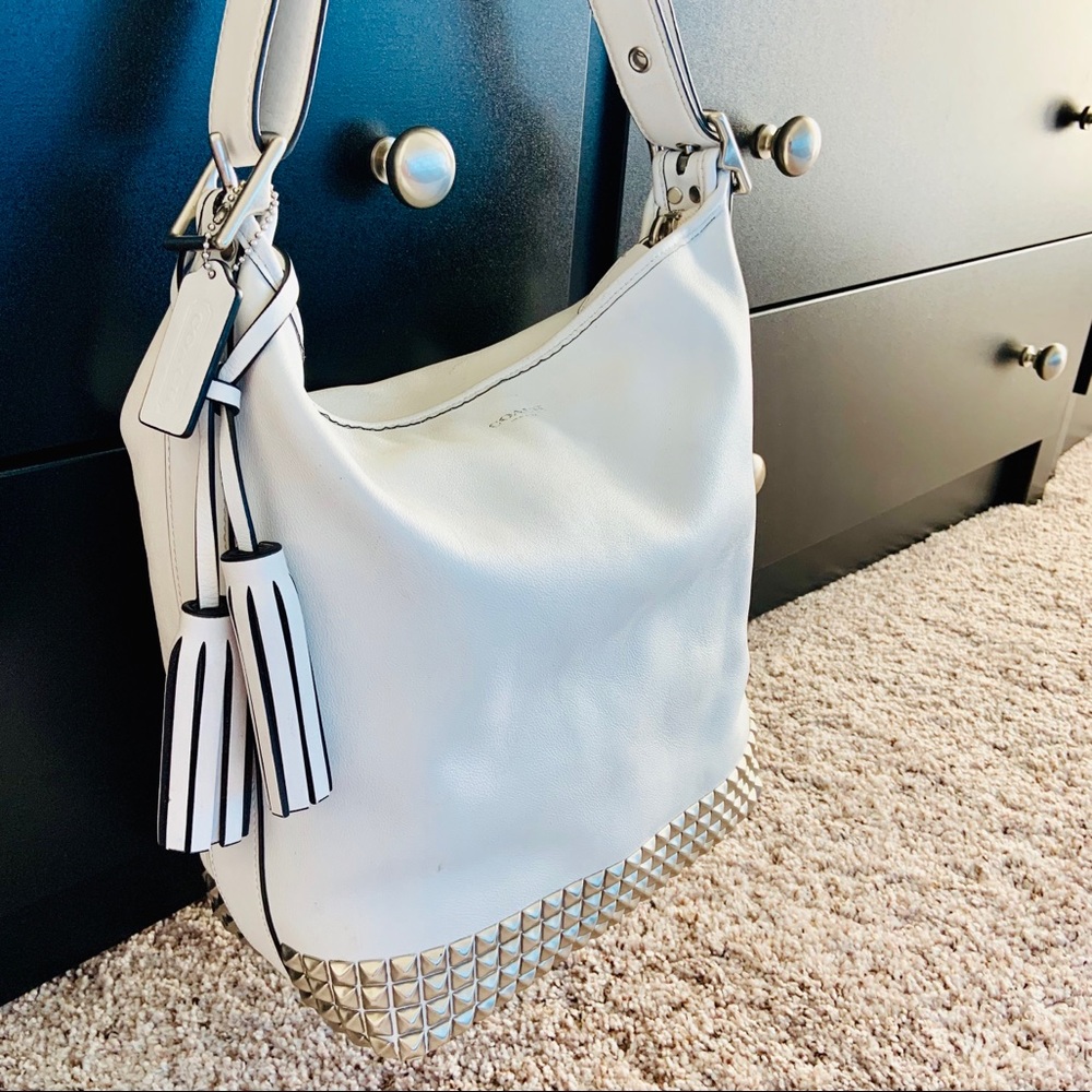 COACH STUDDED BAG